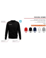 Felpa Girocollo Givova MA025 Unisex Grigio Sport Palestra MA0250009 Felpa Girocollo Givova MA025 Unisex Grigio Sport Palestra MA0250009