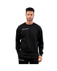 Felpa Girocollo Givova MA025 Unisex Nero Sport Palestra MA0250010 Felpa Girocollo Givova MA025 Unisex Nero Sport Palestra MA0250010