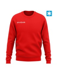 Felpa Girocollo Givova MA025 Unisex Sport Palestra Rosso MA0250012 Felpa Girocollo Givova MA025 Unisex Sport Palestra Rosso MA0250012