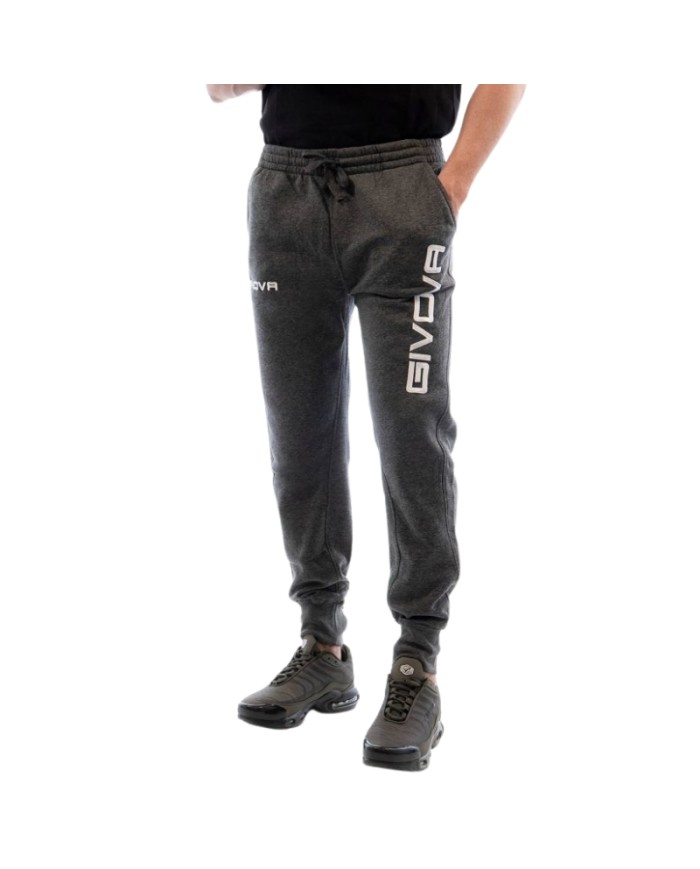 PANTA KING FELPA (MOON) GRIGIO Tg. 2XL