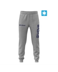 Pantalone Felpato Givova PANTA KING FELPA MOON LF25 Garzato Grigio Blu LF252704