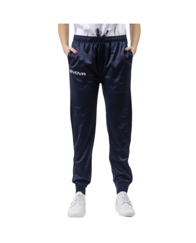 Pantalone All Sport Givova P024 Unisex Triacetato Fitness Blu P0240004 Pantalone All Sport Givova P024 Unisex Triacetato Fitness Blu P0240004