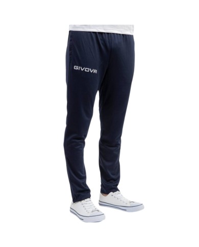 Pantalone Givova PANTA 100 P022 Strong Interlock Sport Palestra Blu P0220004 Pantalone Givova PANTA 100 P022 Strong Interlock Sport Palestra Blu P0220004