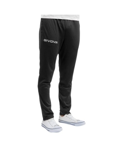 Pantalone Givova PANTA 100 P022 Strong Interlock Sport Palestra Nero P0220010 Pantalone Givova PANTA 100 P022 Strong Interlock Sport Palestra Nero P0220010