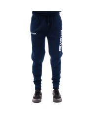 Pantalone Givova PANTA COTONE MOON BIG LOGO P011 French Terry Unisex Blu P0110004 Pantalone Givova PANTA COTONE MOON BIG LOGO P011 French Terry Unisex Blu P0110004