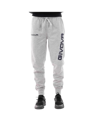 Pantalone Givova PANTA COTONE MOON BIG LOGO P011 French Terry Unisex Grigio P0110009 Pantalone Givova PANTA COTONE MOON BIG LOGO P011 French Terry Unisex Grigio P0110009