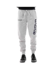 Pantalone Givova PANTA COTONE MOON BIG LOGO P011 French Terry Unisex Blu P0110004 Pantalone Givova PANTA COTONE MOON BIG LOGO P011 French Terry Unisex Blu P0110004
