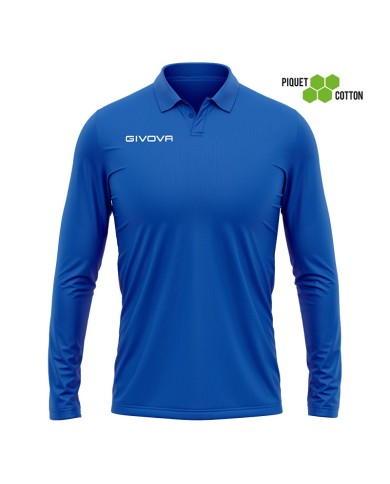 POLO COTONE PIQUET WINTER AZZURRO Tg. 2XL POLO COTONE PIQUET WINTER AZZURRO Tg. 2XL