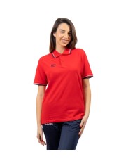 POLO COTONE PIQUET ACTION BIANCO/BLU Tg. 2XL POLO COTONE PIQUET ACTION BIANCO/BLU Tg. 2XL