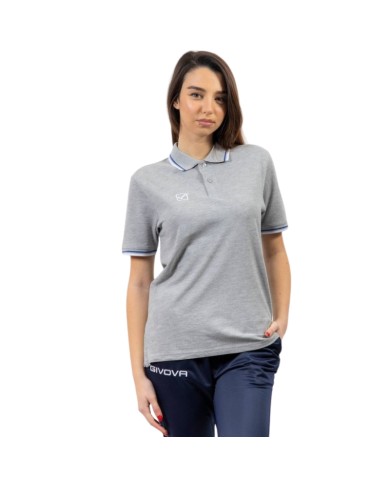 POLO COTONE PIQUET ACTION GRIGIO MELANGE CHIARO/BIANCO Tg. 2XL POLO COTONE PIQUET ACTION GRIGIO MELANGE CHIARO/BIANCO Tg. 2XL
