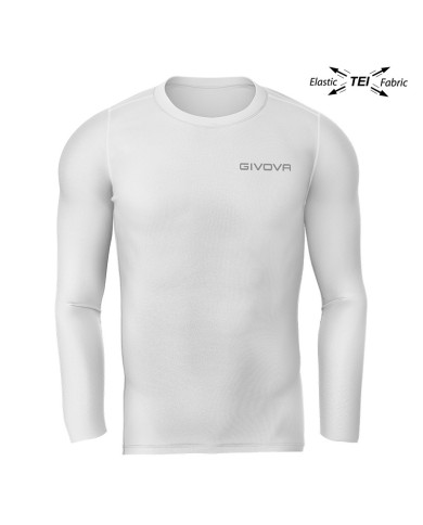 Maglia Intima Givova CORPUS 3 Elastica Manica Lunga Unisex Bianco MAE0120003 Maglia Intima Givova CORPUS 3 Elastica Manica Lunga Unisex Bianco MAE0120003