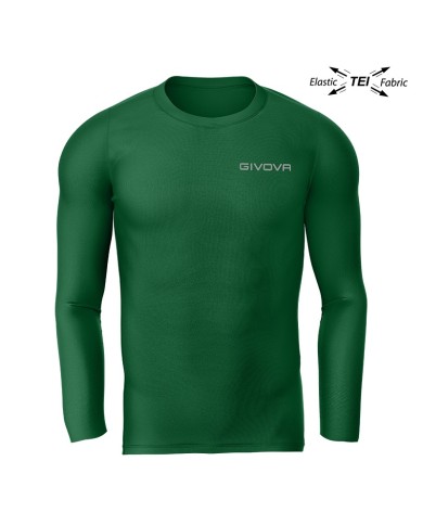 Maglia Intima Givova CORPUS 3 Elastica Manica Lunga Unisex Verde MAE0120013 Maglia Intima Givova CORPUS 3 Elastica Manica Lunga Unisex Verde MAE0120013