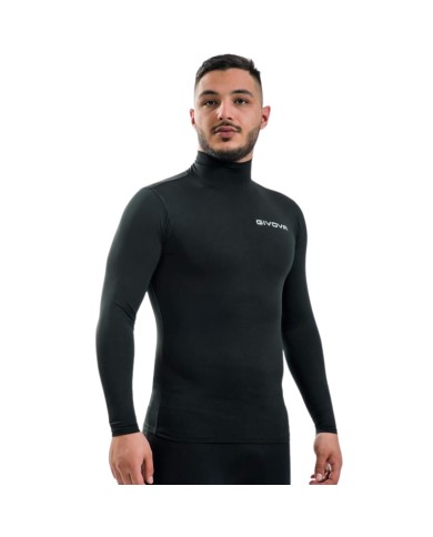 Maglia Intima Givova CORPUS 3 Elastica Lupetto Unisex Nero MA0100010 Maglia Intima Givova CORPUS 3 Elastica Lupetto Unisex Nero MA0100010