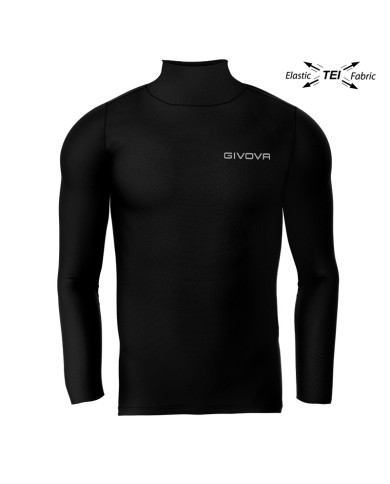 Maglia Intima Givova CORPUS 3 Elastica Lupetto Unisex Nero MA0100010 Maglia Intima Givova CORPUS 3 Elastica Lupetto Unisex Nero MA0100010