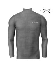 Maglia Intima Givova CORPUS 3 Elastica Lupetto Unisex Grigio Scuro MA0100044