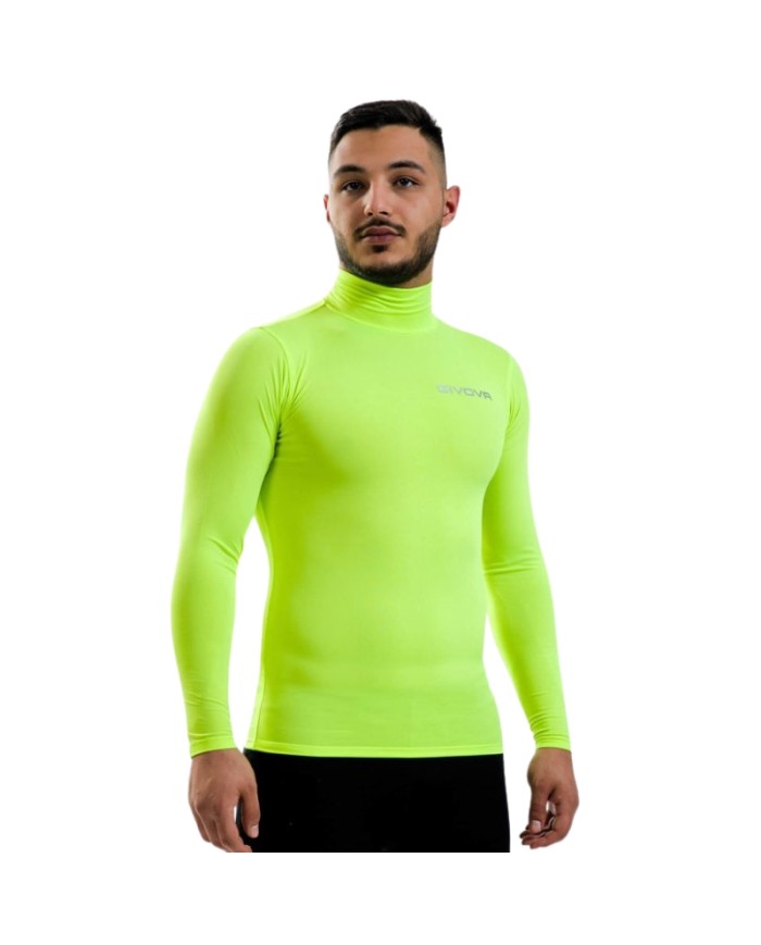 Maglia Intima Givova CORPUS 3 Elastica Lupetto Unisex Giallo Fluo MA0100019