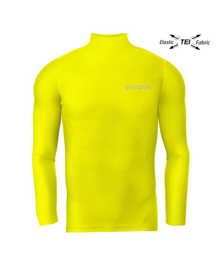 Maglia Intima Givova CORPUS 3 Elastica Lupetto Unisex Giallo Fluo MA0100019