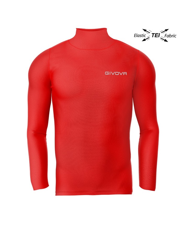 Maglia Intima Givova CORPUS 3 Elastica Lupetto Unisex Rosso MA0100012