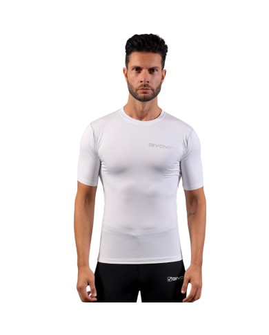 Maglia Intima Givova CORPUS 2 Elastica Manica Corta Unisex Bianco MAE0110003 Maglia Intima Givova CORPUS 2 Elastica Manica Corta Unisex Bianco MAE0110003