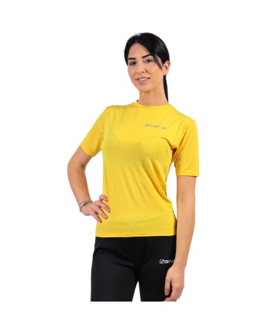 Maglia Intima Givova CORPUS 2 Elastica Manica Corta Unisex Giallo MAE0110044 Maglia Intima Givova CORPUS 2 Elastica Manica Corta Unisex Giallo MAE0110044