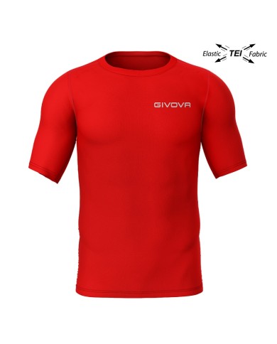 Maglia Intima Givova CORPUS 2 Elastica Manica Corta Unisex Rosso MAE0110044 Maglia Intima Givova CORPUS 2 Elastica Manica Corta Unisex Rosso MAE0110044