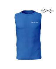 CORPUS 1 CANOTTA INTIMA ELASTICA AZZURRO Tg. 2XL