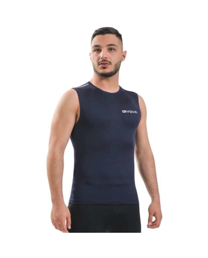 CORPUS 1 CANOTTA INTIMA ELASTICA BLU Tg. 2XL