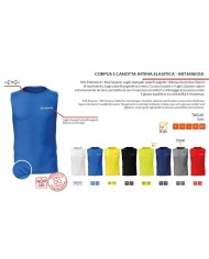 CORPUS 1 CANOTTA INTIMA ELASTICA BLU Tg. 2XL