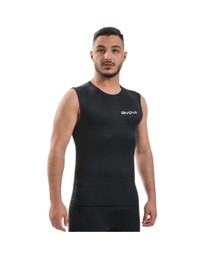 CORPUS 1 CANOTTA INTIMA ELASTICA NERO Tg. 2XL