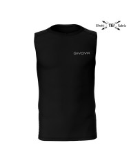 CORPUS 1 CANOTTA INTIMA ELASTICA NERO Tg. 2XL