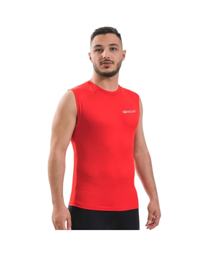 CORPUS 1 CANOTTA INTIMA ELASTICA ROSSO Tg. 2XL