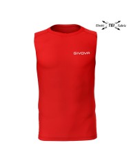 CORPUS 1 CANOTTA INTIMA ELASTICA ROSSO Tg. 2XL