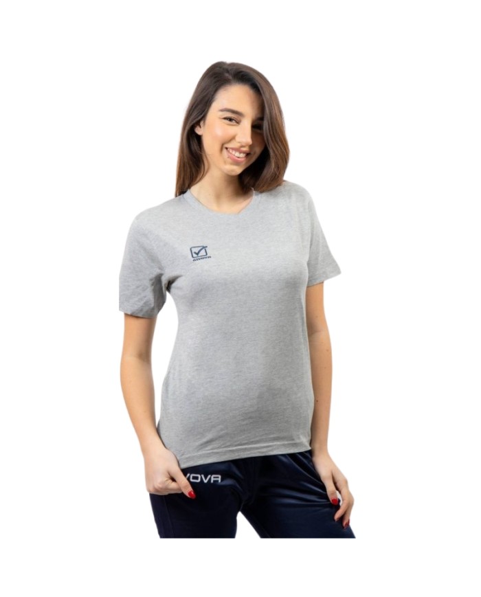 T-Shirt Cotone Action Givova MA027 Maglia Girocollo Unisex Grigio Chiaro MA0270043 T-Shirt Cotone Action Givova MA027 Maglia Girocollo Unisex Grigio Chiaro MA0270043