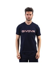 T-Shirt Givova FRESH MA007 Nero Cotone Girocollo Unisex Sport Fitness MA0070010