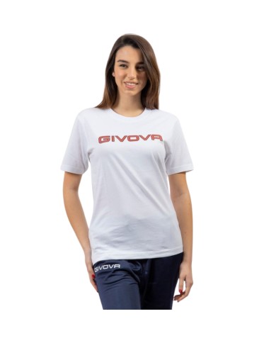 T-Shirt Givova COTONE SPOT MA008 Maglia 170gr. Unisex Bianco MA0080003 T-Shirt Givova COTONE SPOT MA008 Maglia 170gr. Unisex Bianco MA0080003