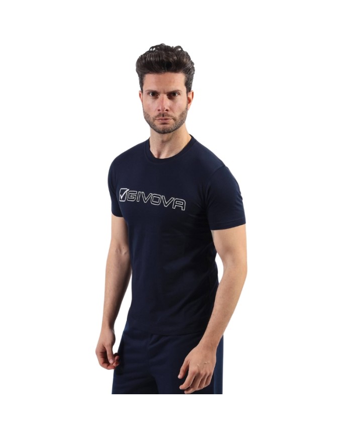 copy of T-Shirt MONDO MA033 Givova Cotone Girocollo Unisex Bianco MA0330003