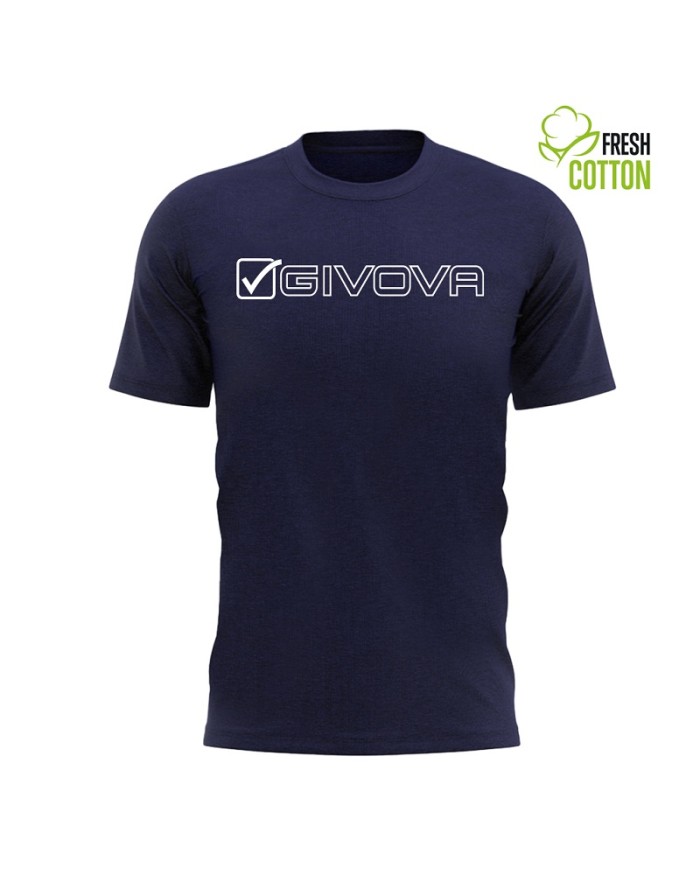 copy of T-Shirt MONDO MA033 Givova Cotone Girocollo Unisex Bianco MA0330003