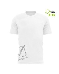 T-Shirt Cotone Reflective Givova MA029 Maglia Girocollo Unisex Bianco MA0290003 T-Shirt Cotone Reflective Givova MA029 Maglia Girocollo Unisex Bianco MA0290003