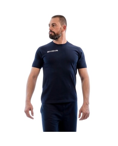 T-Shirt Givova FRESH MA007 Blu Cotone Girocollo Unisex Sport Fitness MA0070004 T-Shirt Givova FRESH MA007 Blu Cotone Girocollo Unisex Sport Fitness MA0070004