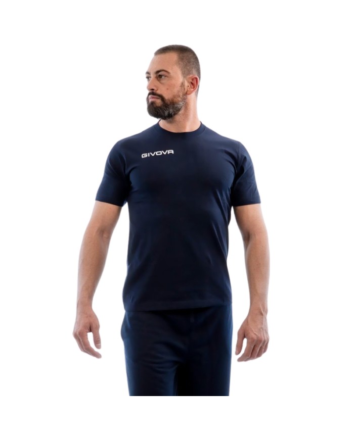 T-Shirt Givova FRESH MA007 Blu Cotone Girocollo Unisex Sport Fitness MA0070004 T-Shirt Givova FRESH MA007 Blu Cotone Girocollo Unisex Sport Fitness MA0070004