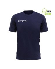 T-Shirt Givova FRESH MA007 Blu Cotone Girocollo Unisex Sport Fitness MA0070004 T-Shirt Givova FRESH MA007 Blu Cotone Girocollo Unisex Sport Fitness MA0070004