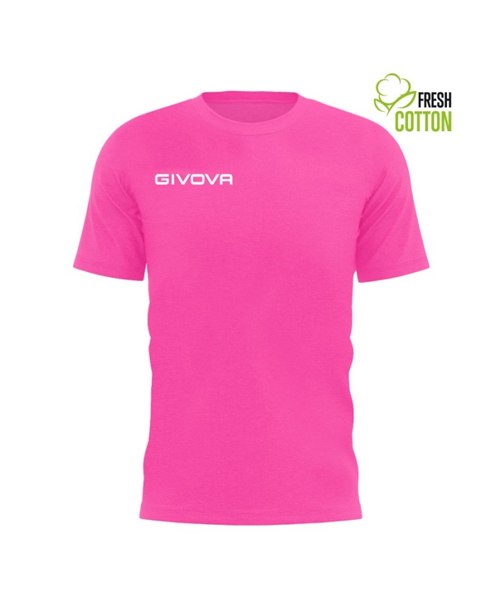 T-SHIRT COTONE FRESH FUXIA FLUO Tg. 2XL T-SHIRT COTONE FRESH FUXIA FLUO Tg. 2XL