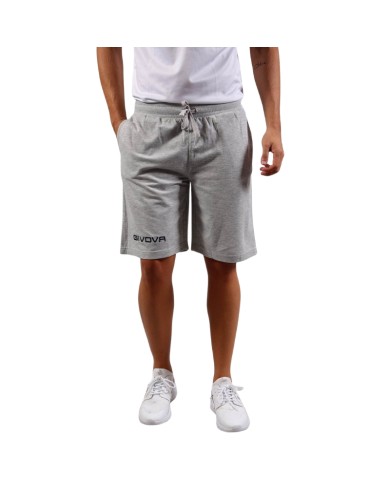 Bermuda da Passeggio Givova FRIEND COTONE TERRY P015 Grigio Chiaro Unisex P0150043 Bermuda da Passeggio Givova FRIEND COTONE TERRY P015 Grigio Chiaro Unisex P0150043