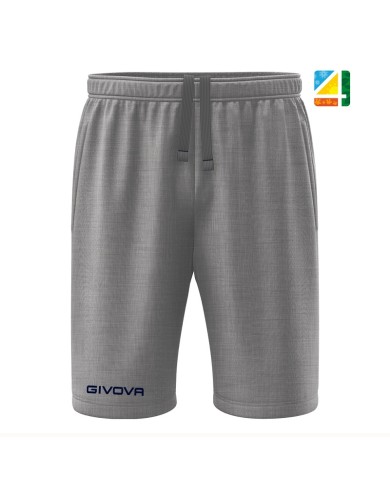 Bermuda da Passeggio Givova FRIEND COTONE TERRY P015 Grigio Chiaro Unisex P0150043 Bermuda da Passeggio Givova FRIEND COTONE TERRY P015 Grigio Chiaro Unisex P0150043