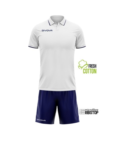 KIT STREET BIANCO/BLU Tg. 2XL KIT STREET BIANCO/BLU Tg. 2XL