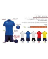 KIT STREET GIALLO/BLU Tg. 2XL