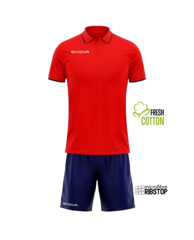 KIT STREET ROSSO/BLU Tg. 2XS KIT STREET ROSSO/BLU Tg. 2XS