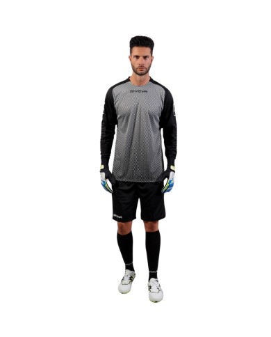 Completino da Portiere Givova KIT MANCHESTER KITP008 Grigio Nero KITP0080910