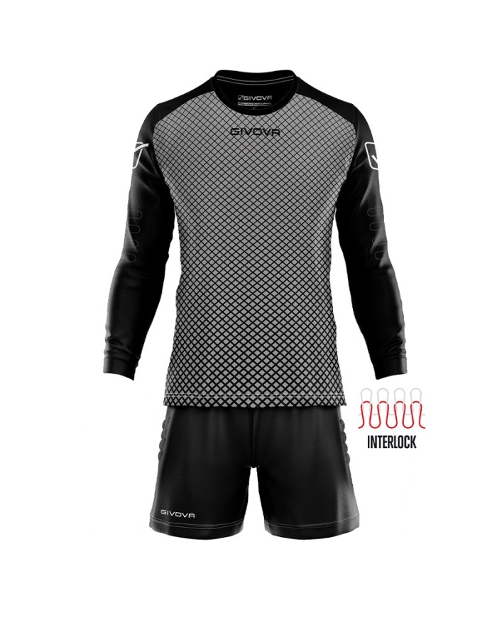 KIT MANCHESTER PORTIERE GRIGIO/NERO Tg. 2XL