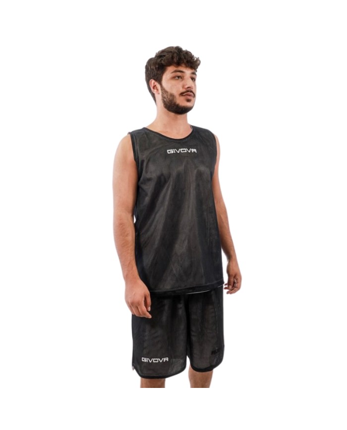 KIT DOUBLE IN MESH NERO/BIANCO Tg. XS KIT DOUBLE IN MESH NERO/BIANCO Tg. XS